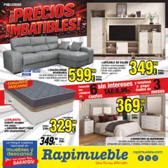 Vista previa del folleto de la tienda Rapimueble válido desde el 11/05/2026 