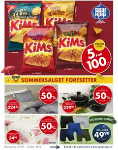 Forhåndsvis Spar Kjøp kundeavis fra butikk Spar Kjøp gyldig fra 20/07/2026