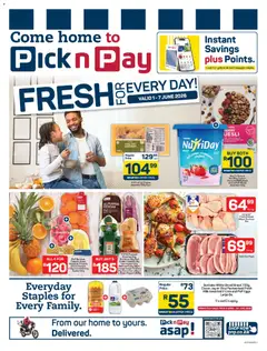 Preview of Pick n Pay flyer valid from 01/06/2026