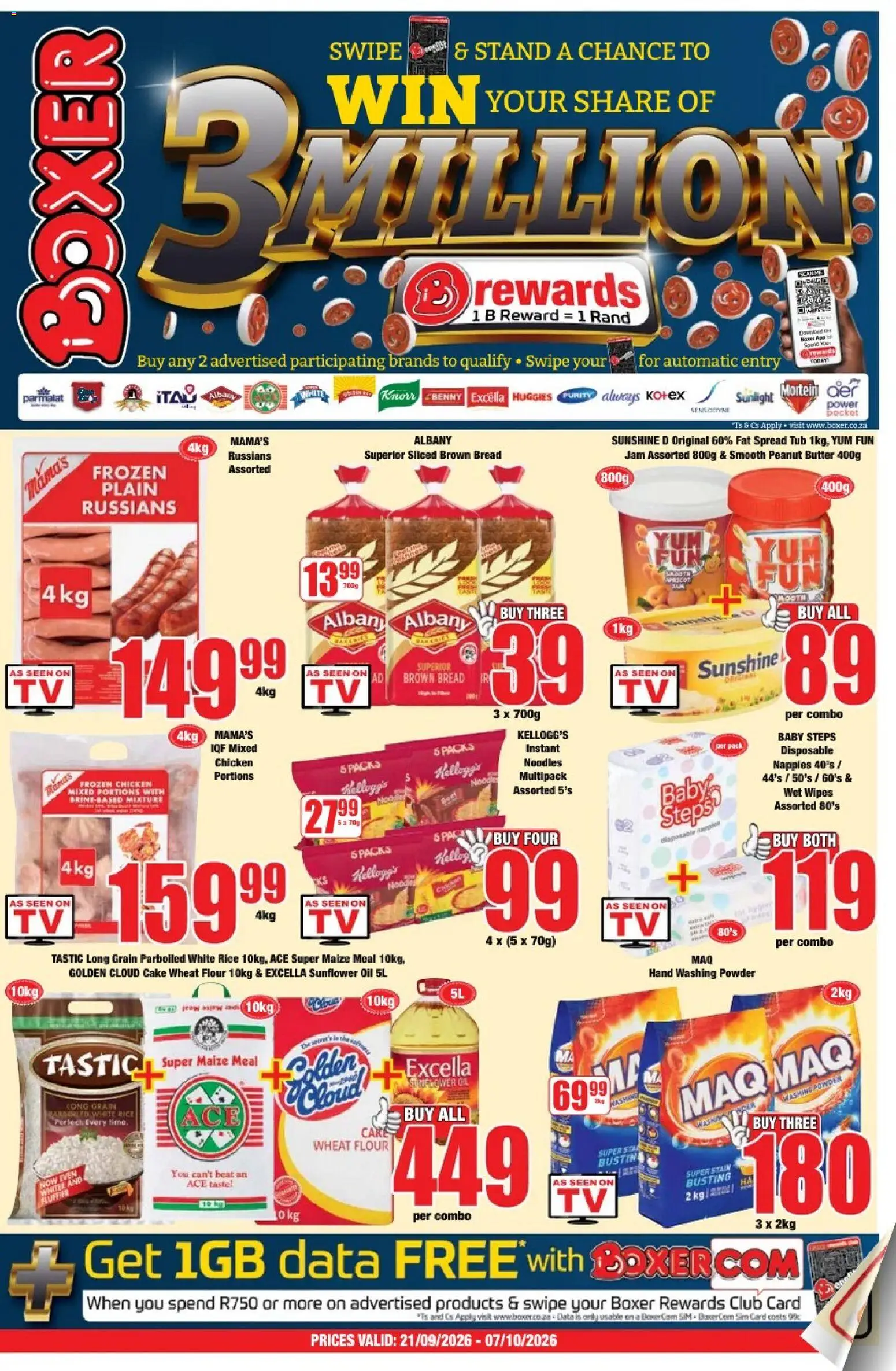 Preview of Boxer flyer valid from 21/09/2026