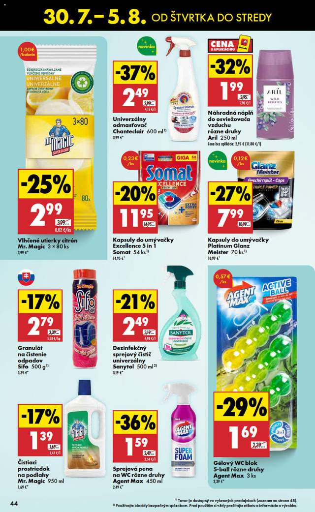Nový Biedronka leták od 30.07.
