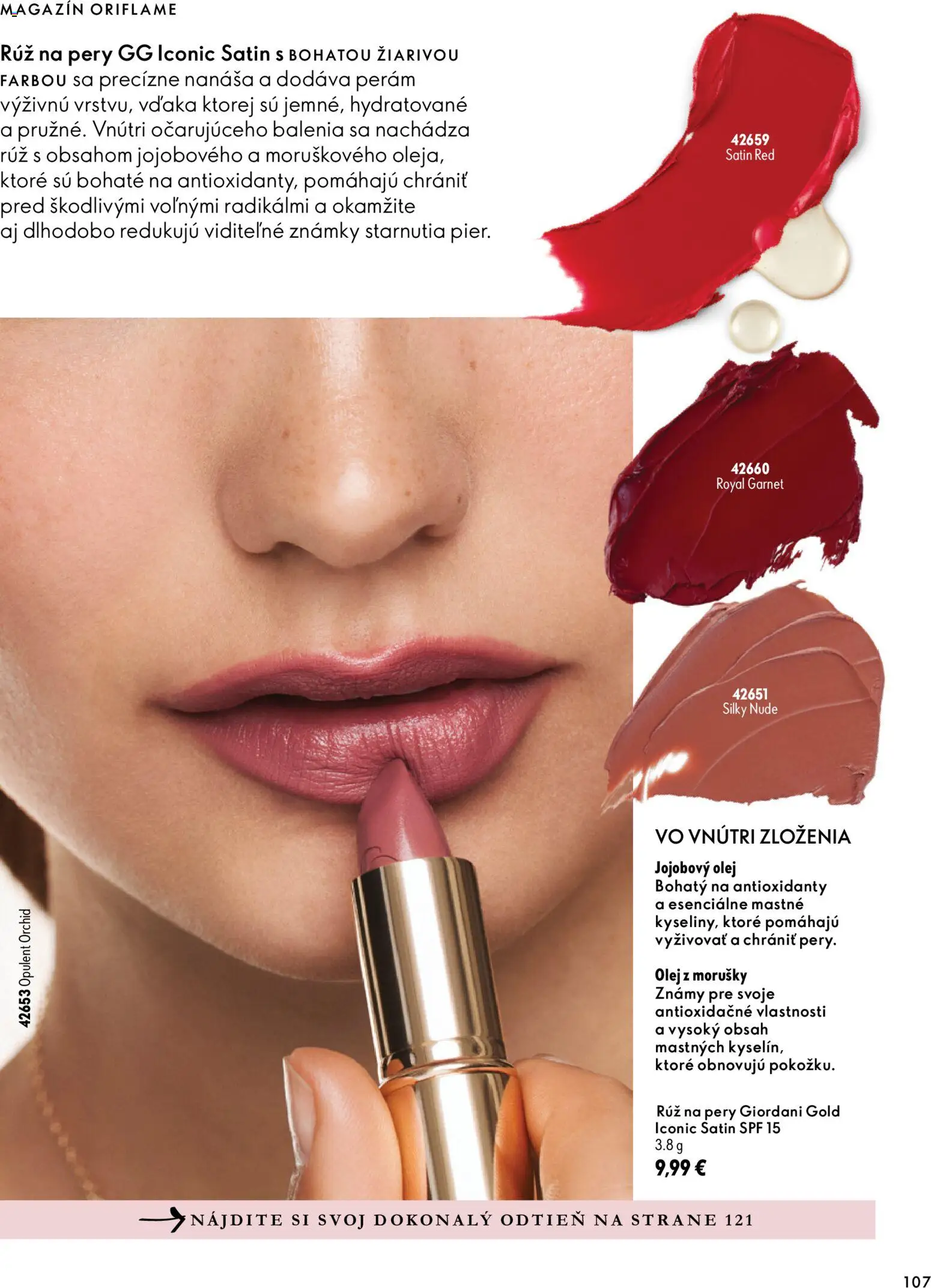 Náhľad Oriflame letáku platného od 30.09.2026 - Olej, Rúž na pery