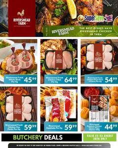 Preview of Super Save flyer valid from 22/08/2026