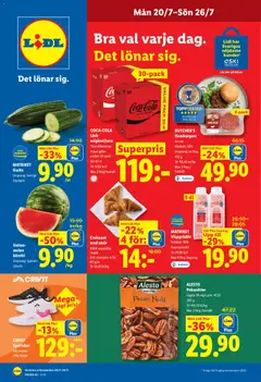 Förhandsgranska reklamblad Lidl erbjudanden från butik Lidl gäller från 20/07/2026