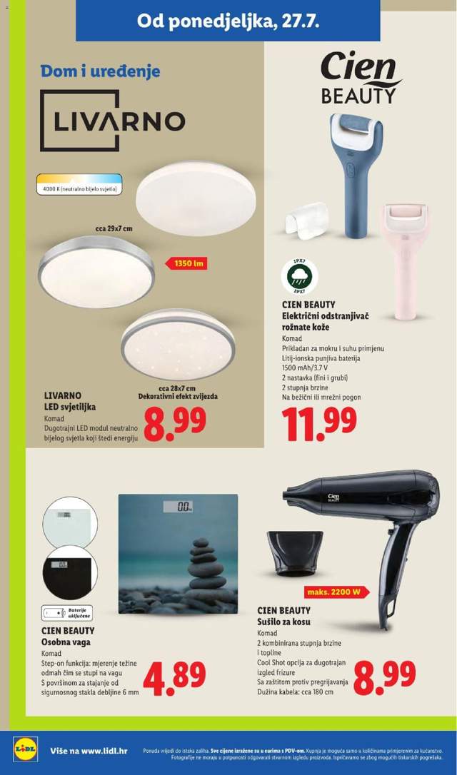 Novi Lidl katalog od 23.07.