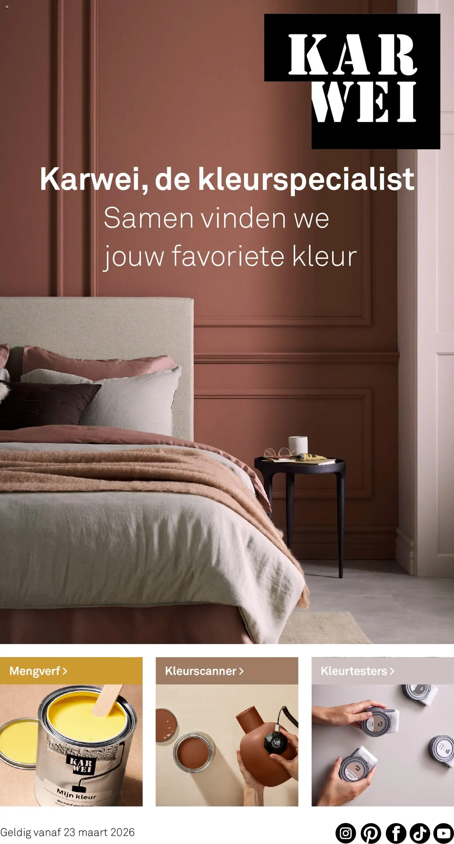 Voorbeeld van KARWEI folder - Verf special van winkel KARWEI geldig vanaf 23-03-2026
