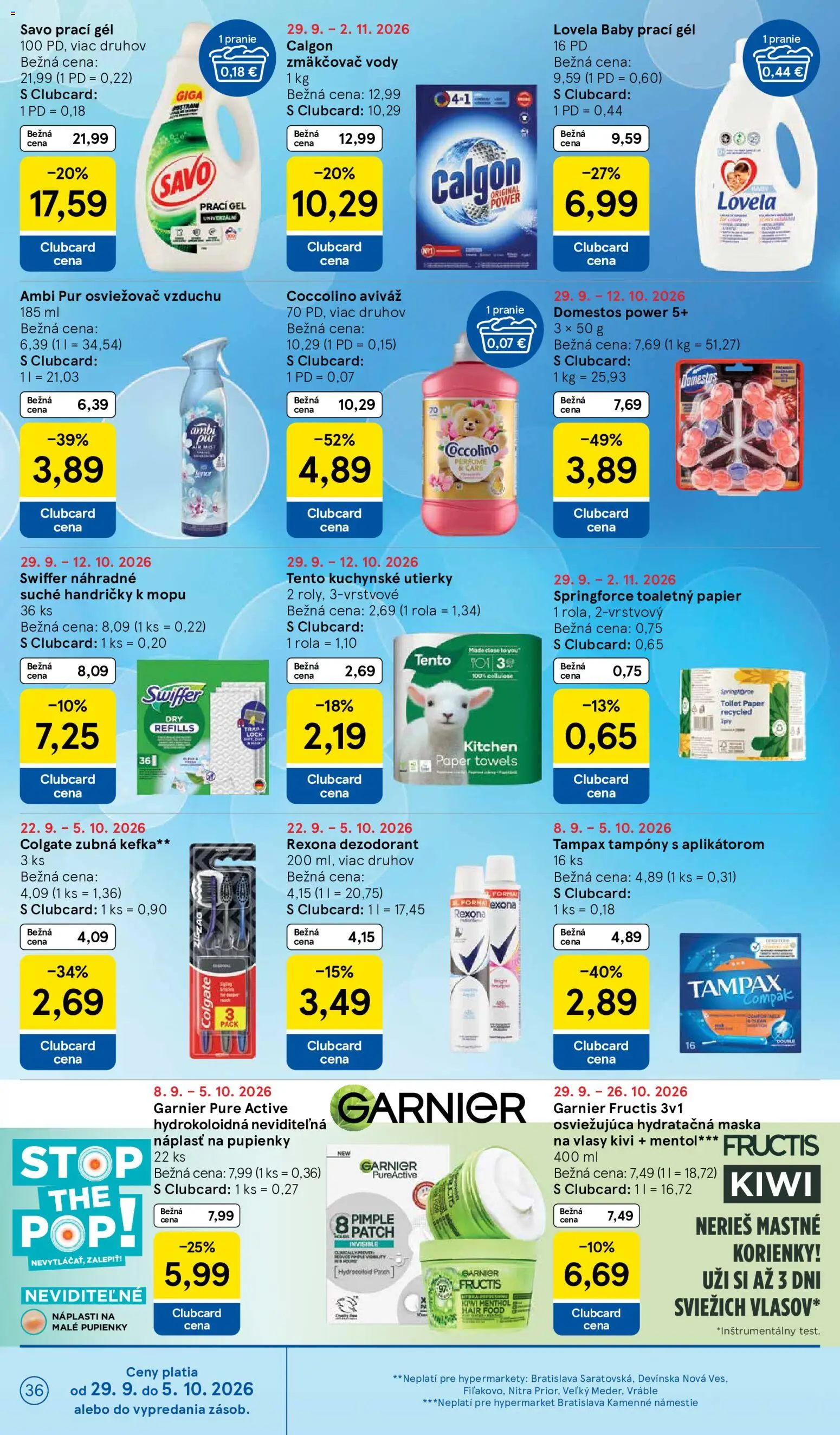 Náhľad Tesco letáku platného od 30.09.2026