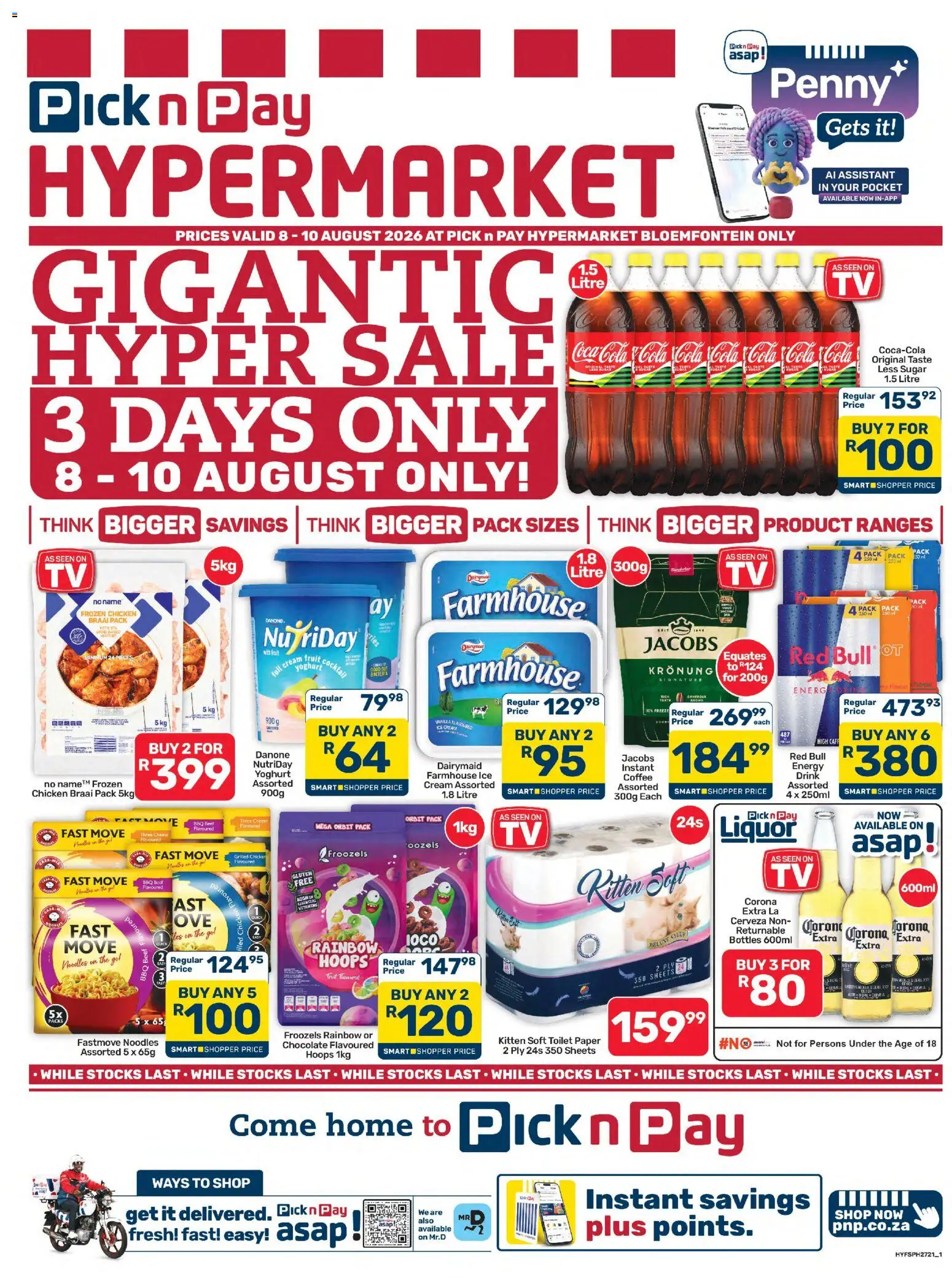 Preview of Pick n Pay flyer valid from 08/08/2026