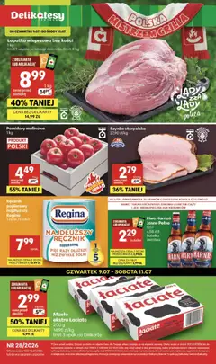 Pogląd gazetki "Delikatesy Centrum gazetka - Sklepy Własne" ze sklepu Delikatesy Centrum ważnej od 09.07.2026