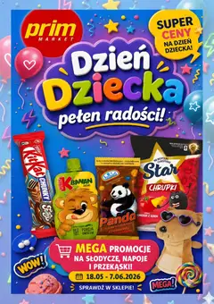 Pogląd gazetki "Prim Market gazetka - Dzień Dziecka" ze sklepu Prim Market ważnej od 18.05.2026