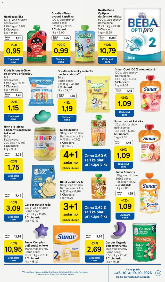 Nový Tesco leták od 07.10.