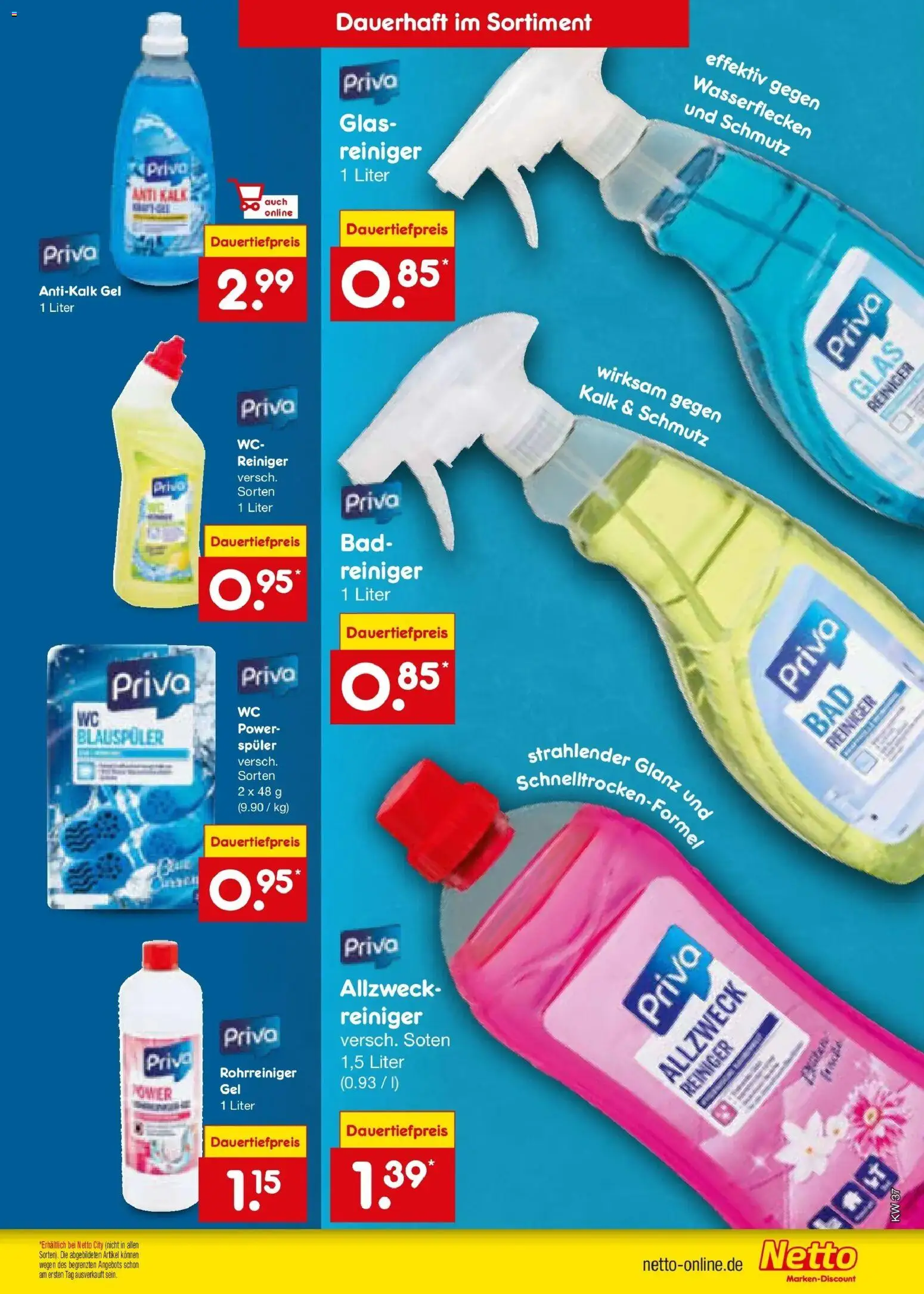Vorschau von dem Prospekt des Geschäftes Netto Marken-Discount, gültig ab dem 07.09.2026 - Bad, Kalk