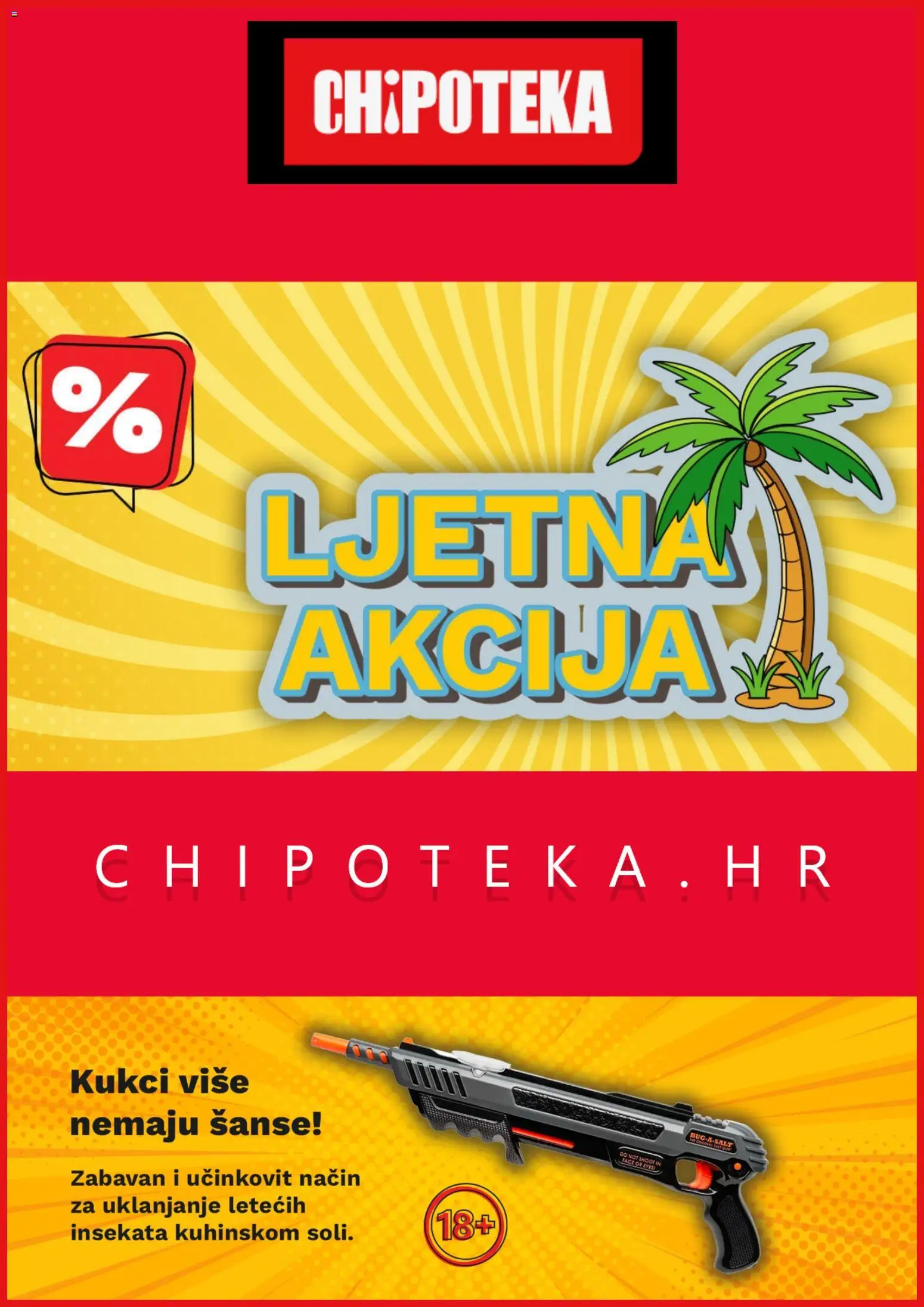 Pregled letka Chipoteka Katalog trgovine Chipoteka vrijedi od 05.08.2026
