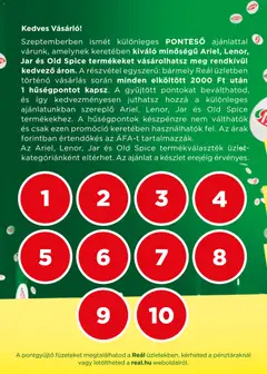 Reál - Reál Ponteső megtekintése, amely érvényes 2026.09.02.-től