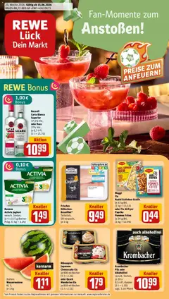 Vorschau von dem Prospekt des Geschäftes Rewe, gültig ab dem 14.06.2026