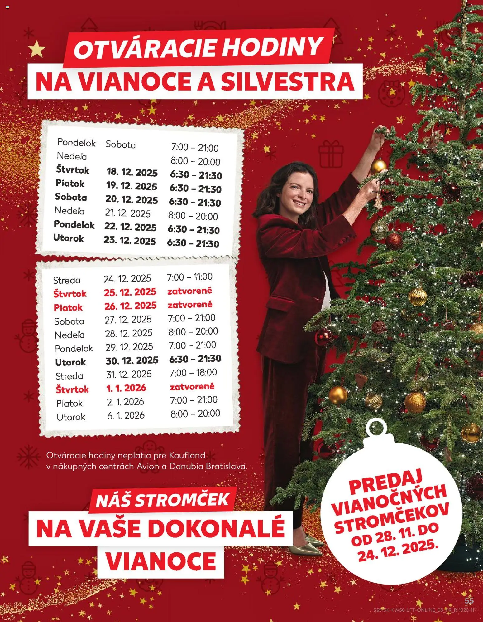 Náhľad Kaufland letáku platného od 11.12.2025 - Hodiny