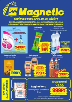 Magnetic - Magnetic akciós újság megtekintése, amely érvényes 2026.07.23.-től