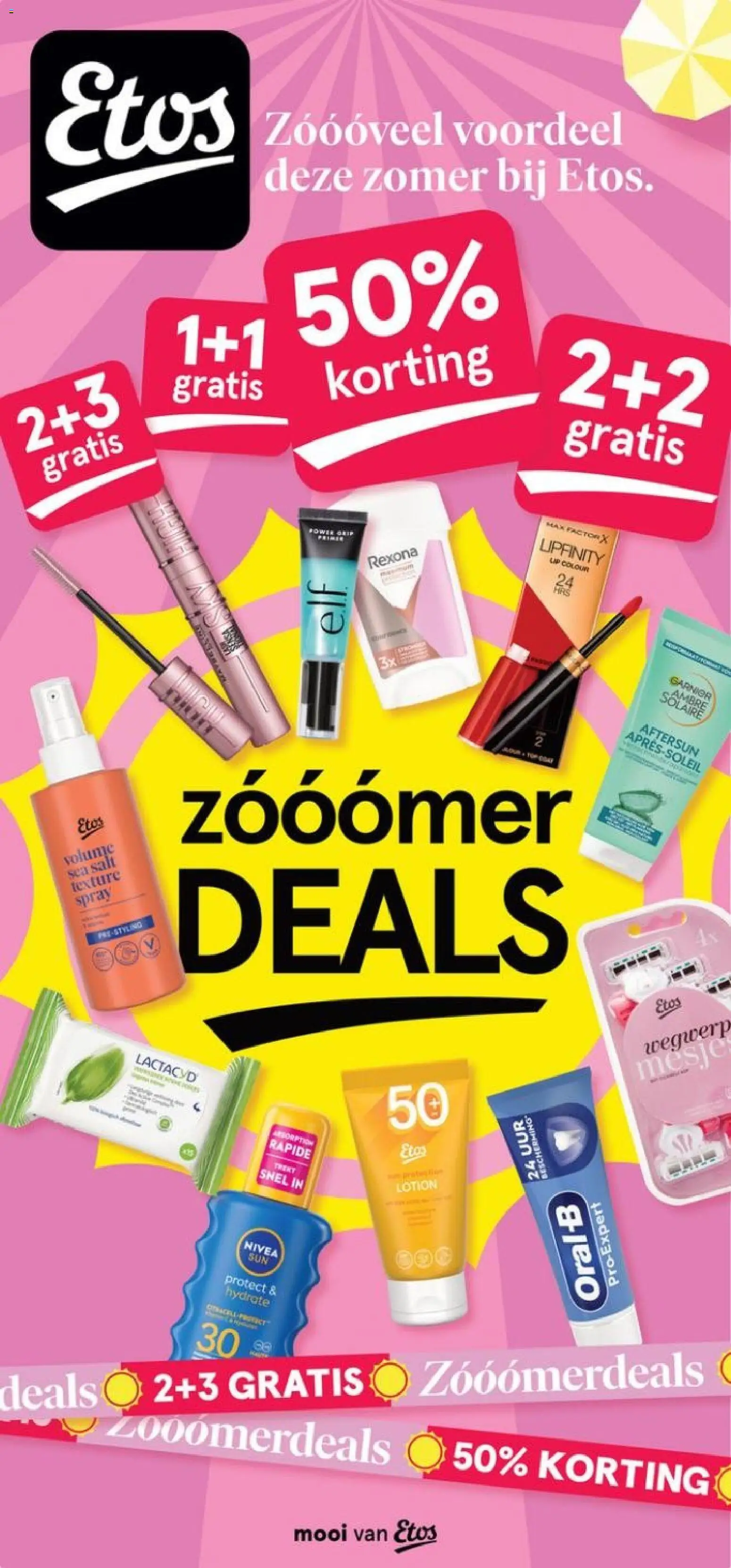Voorbeeld van Etos folder - Zomer van winkel Etos geldig vanaf 29-06-2026