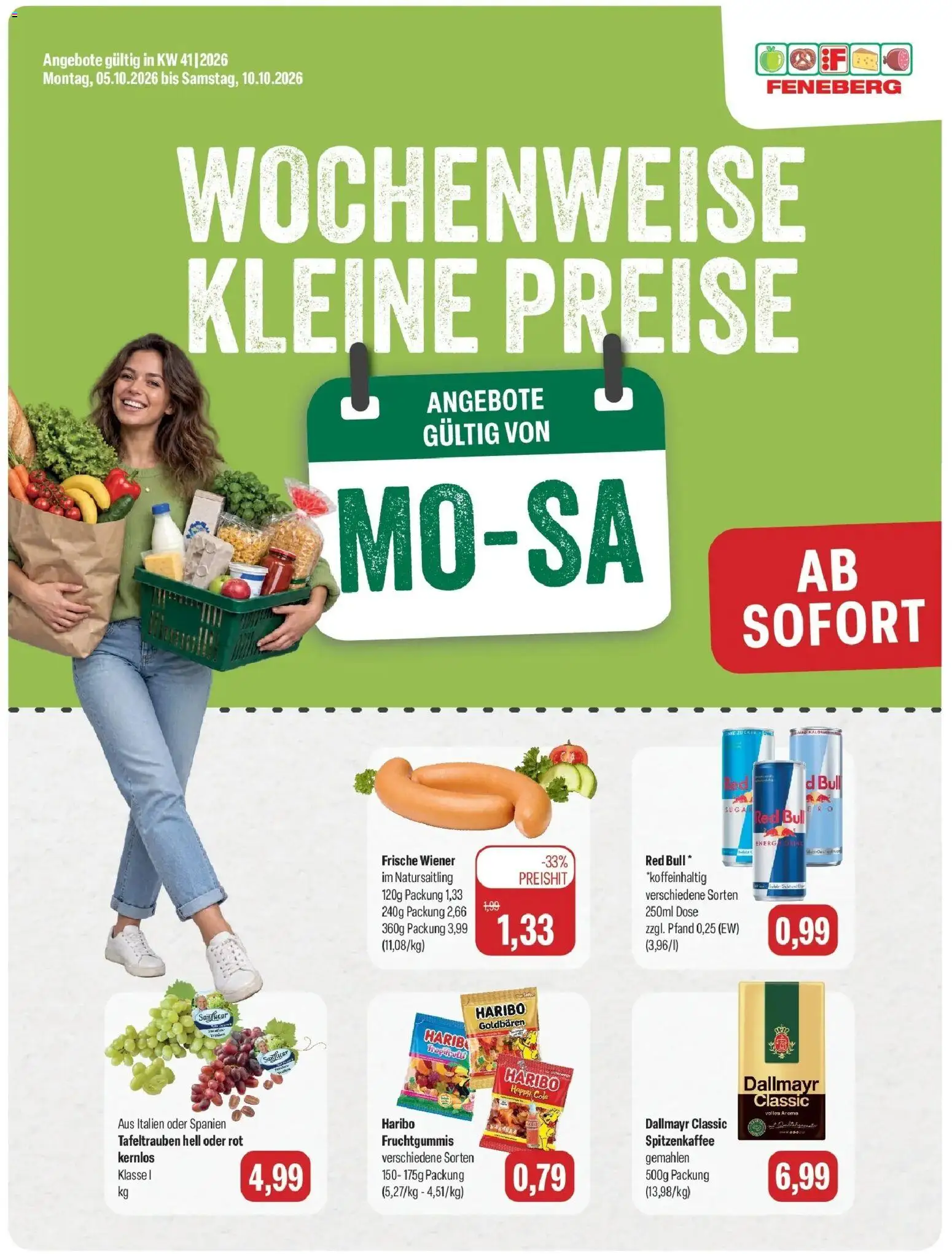 Vorschau von dem Prospekt des Geschäftes Feneberg, gültig ab dem 05.10.2026