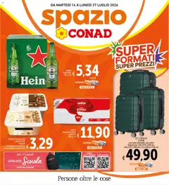 Anteprima dell'opuscolo Spazio Conad volantino dal negozio Spazio Conad valido da 14/07/2026