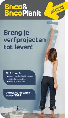 Prévisualisation de Brico Plan-it Verfmagazine du magasin Brico Plan-it formulaire valide 13/05/2026