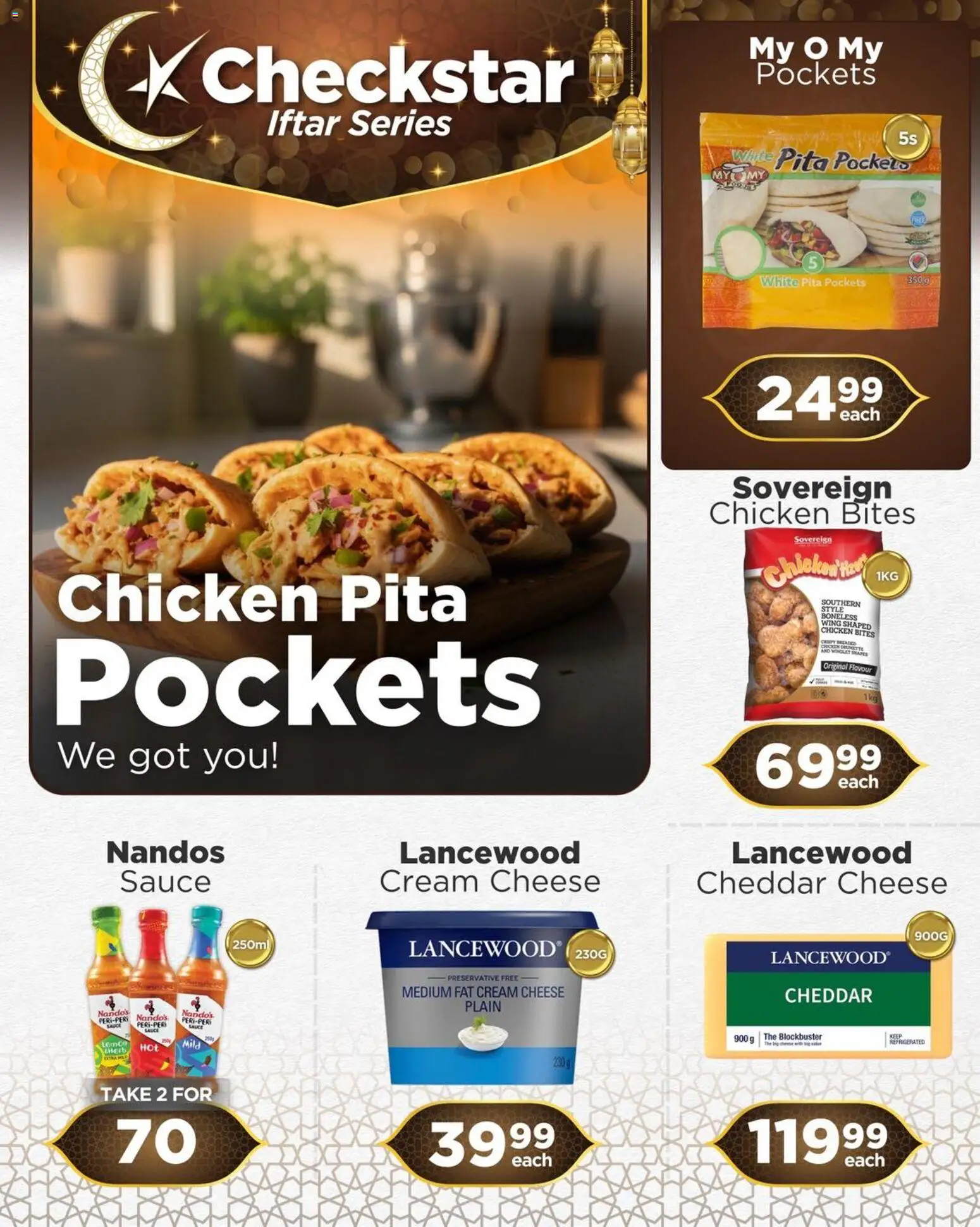 Preview of Check Star flyer valid from 27/02/2026 - Chicken, Cream cheese, Cheese, Cream, Sauce, Preservative, Cheddar
