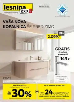 Predogled kataloga iz trgovine XXXL Lesnina veljaven od 14.09.2026