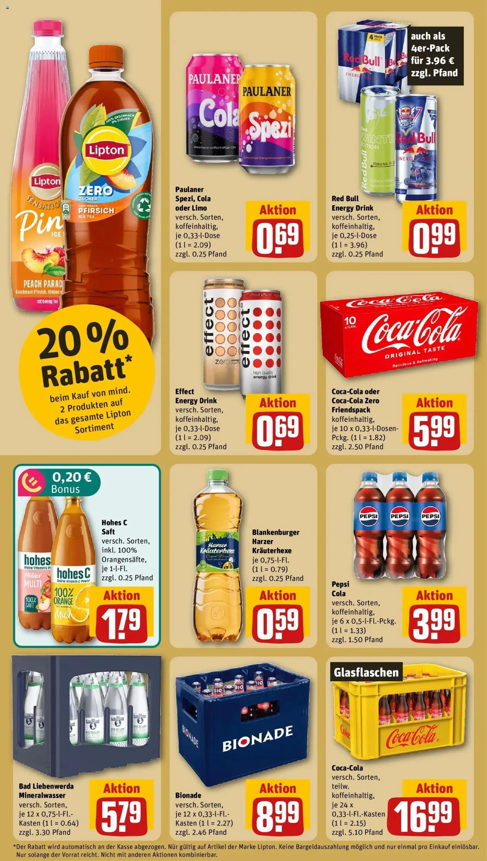 Vorschau von dem Prospekt des Geschäftes Rewe, gültig ab dem 19.10.2026