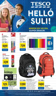 Tesco - Tesco katalógus megtekintése, amely érvényes 2026.08.05.-től