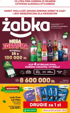Pogląd gazetki "Żabka gazetka" ze sklepu Żabka ważnej od 29.07.2026