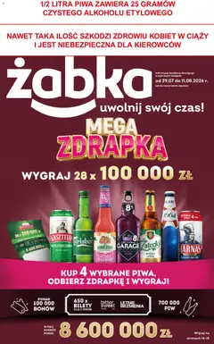 Pogląd gazetki "Żabka gazetka" ze sklepu Żabka ważnej od 29.07.2026
