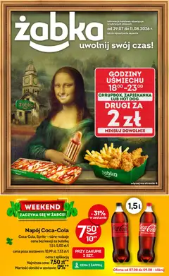 Pogląd gazetki "Żabka gazetka" ze sklepu Żabka ważnej od 29.07.2026