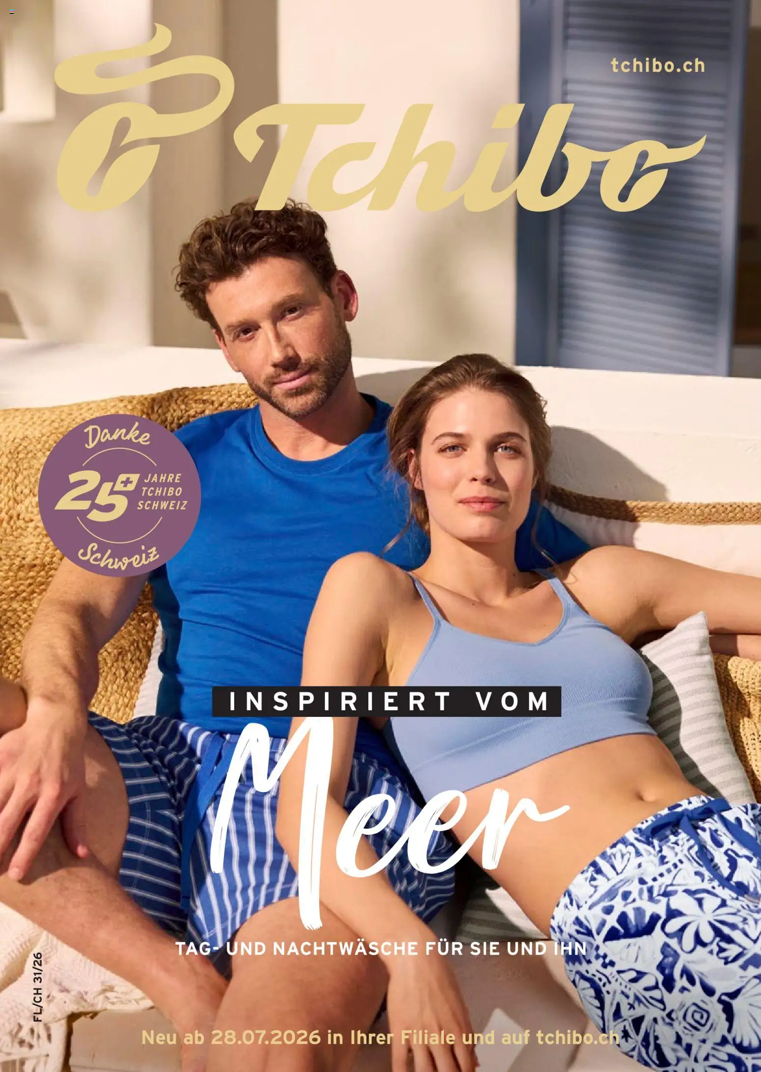 Vorschau des Merkblatts Tchibo aktionen Inspiriert vom Meer vom Shop Tchibo gültig von 28.07.2026 bis 