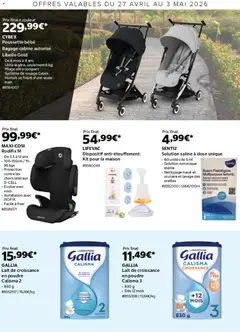 Prévisualisation de Costco Tout pour votre bébé du magasin Costco formulaire valide 27/04/2026