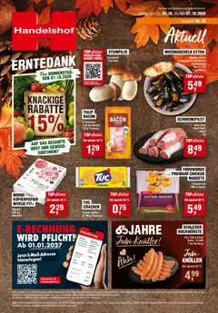 Vorschau von dem Prospekt des Geschäftes Handelshof, gültig ab dem 01.10.2026