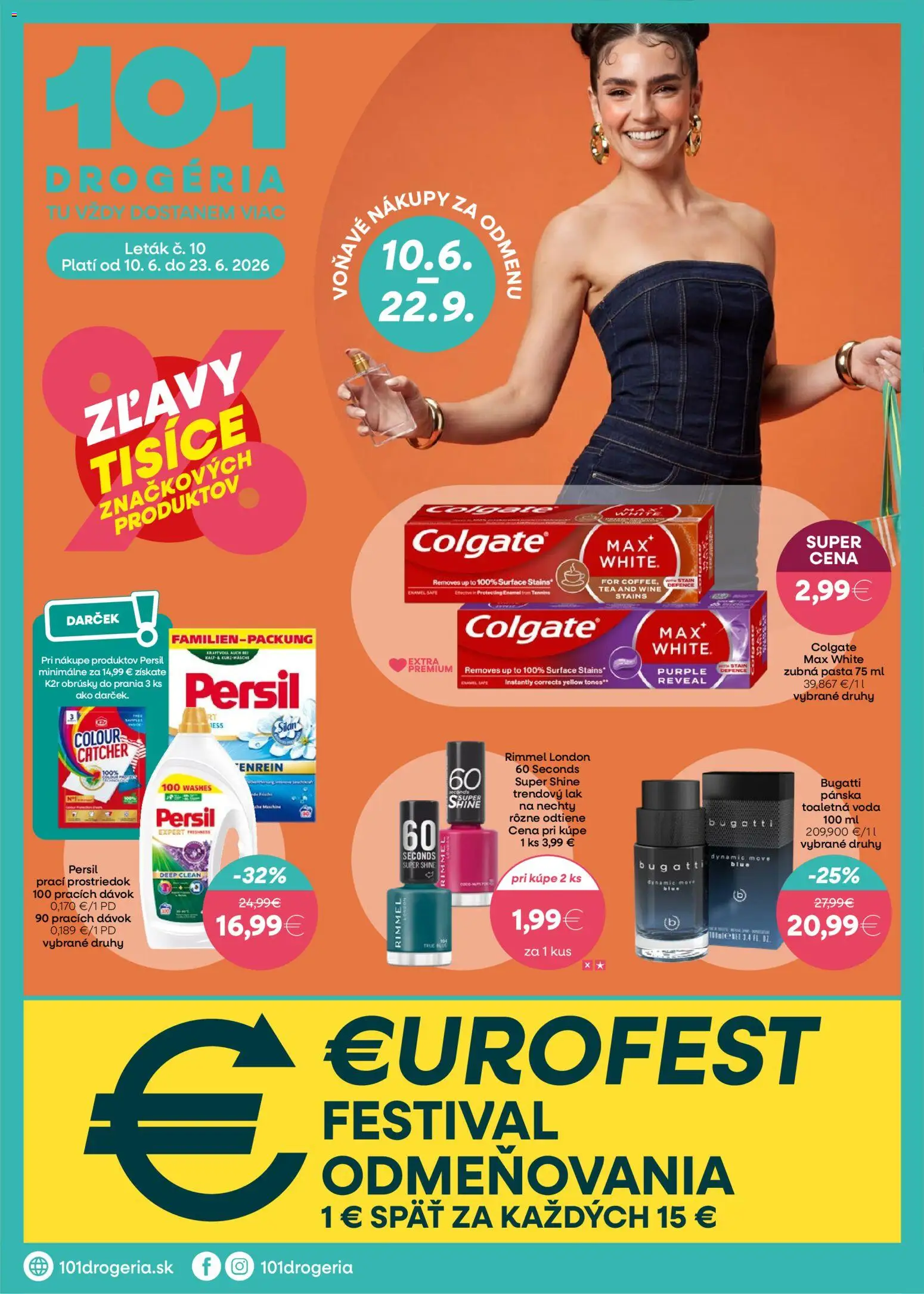 Náhľad 101 drogerie letáku platného od 10.06.2026