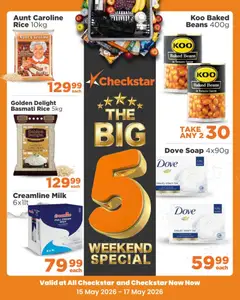 Preview of Check Star flyer valid from 15/05/2026
