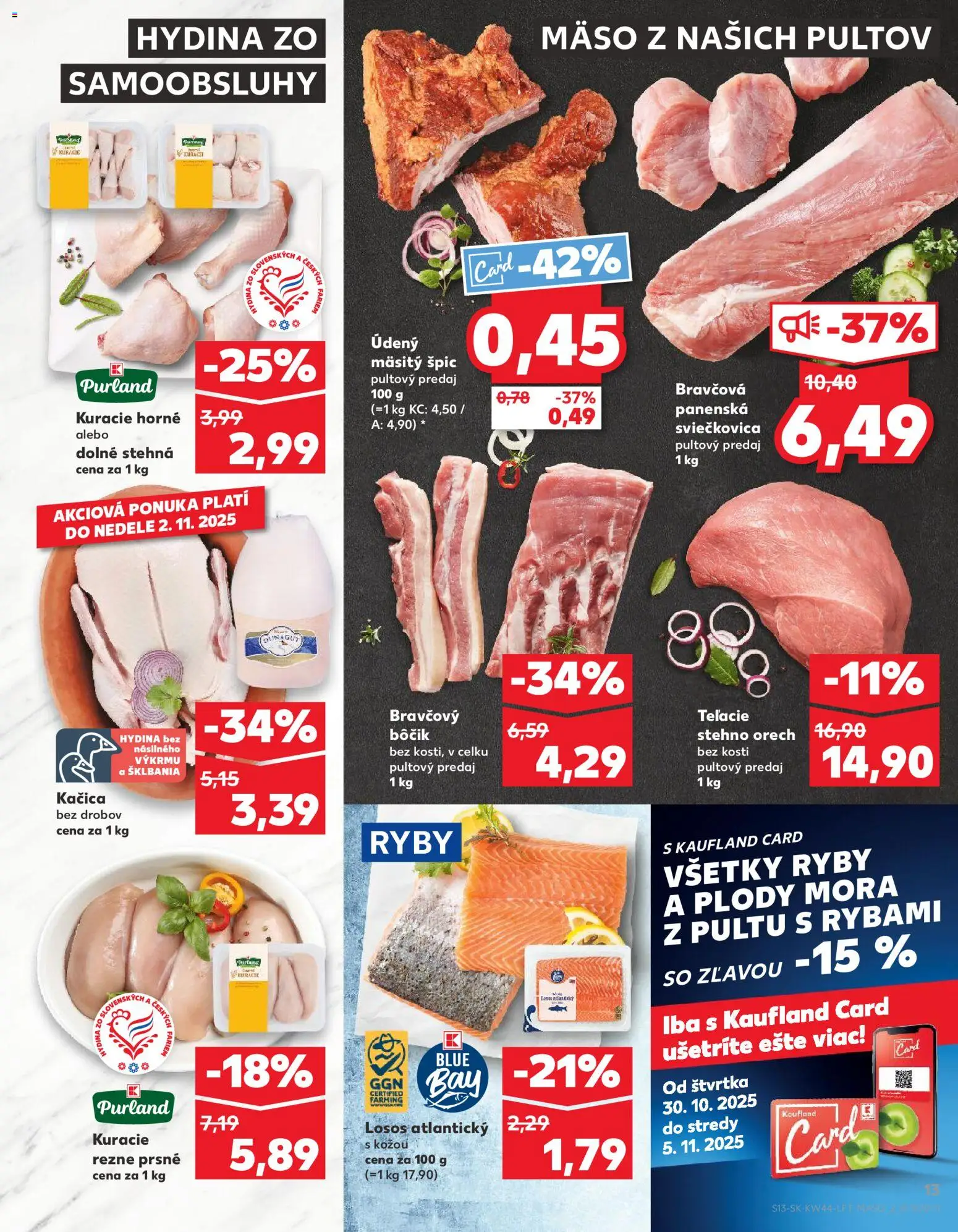 Náhľad Kaufland letáku platného od 30.10.2025