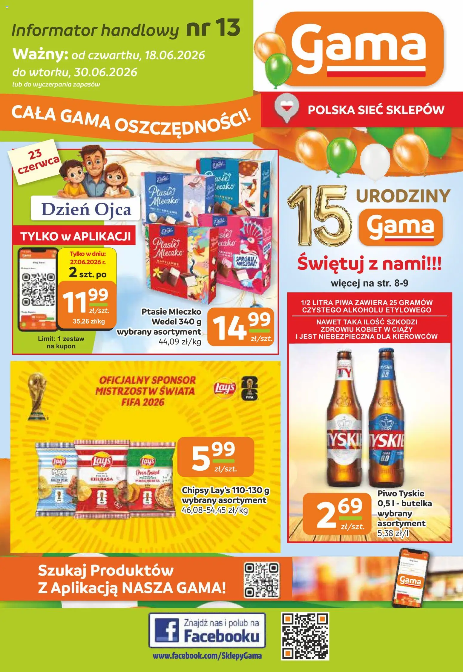 Pogląd gazetki "Gama gazetka" ze sklepu Gama ważnej od 18.06.2026