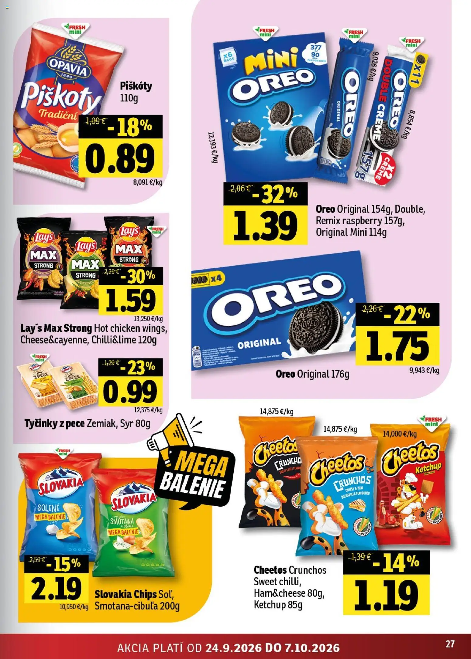 Náhľad Fresh letáku platného od 24.09.2026