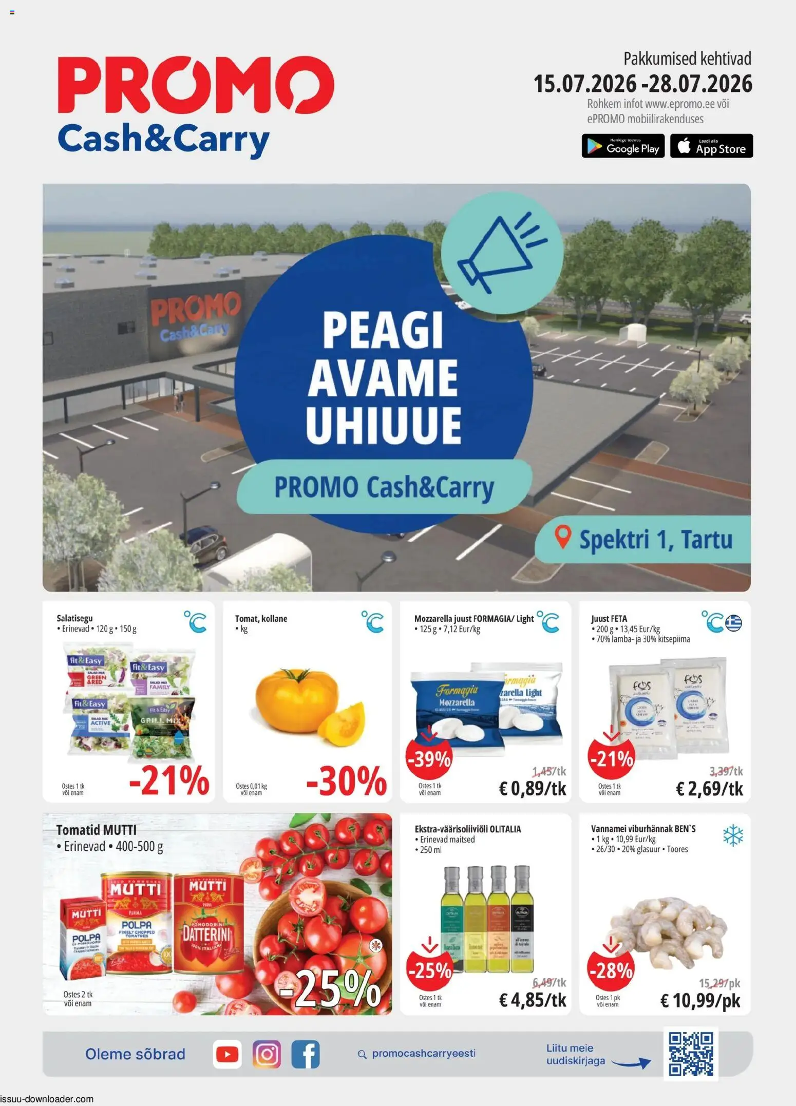 ePromo kliendilehe eelvaade alates 15.07.2026