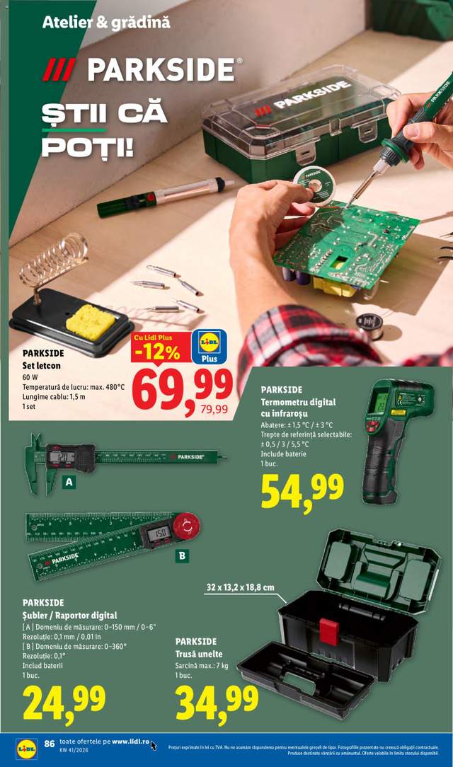 Noul catalog Lidl de la 05.10.