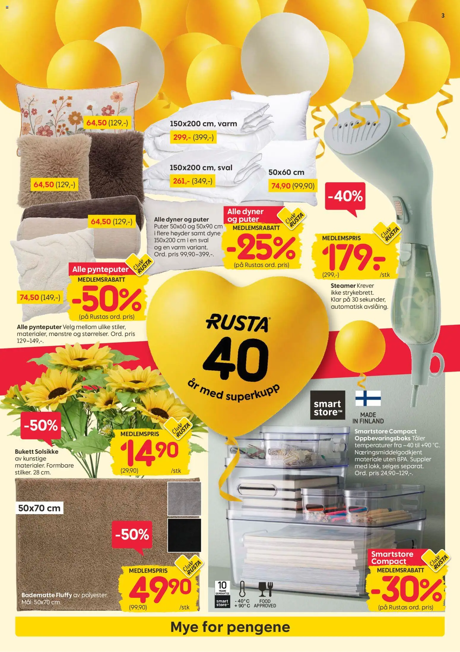 Forhåndsvis Rusta kundeavis fra butikk Rusta gyldig fra 24/08/2026