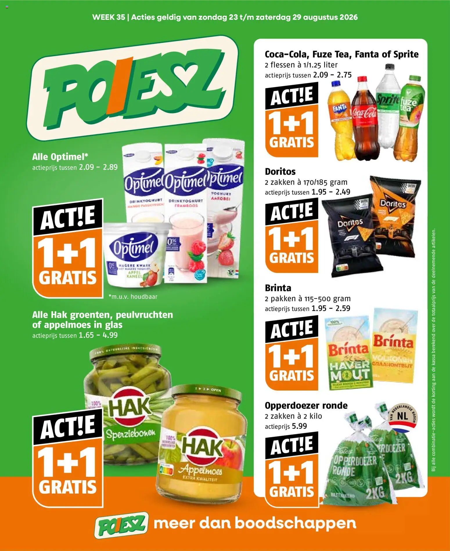 Voorbeeld van Poiesz folder van winkel Poiesz geldig vanaf 23-08-2026