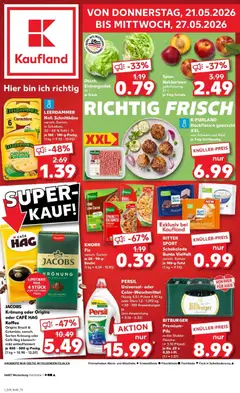 Vorschau von dem Prospekt des Geschäftes Kaufland, gültig ab dem 21.05.2026