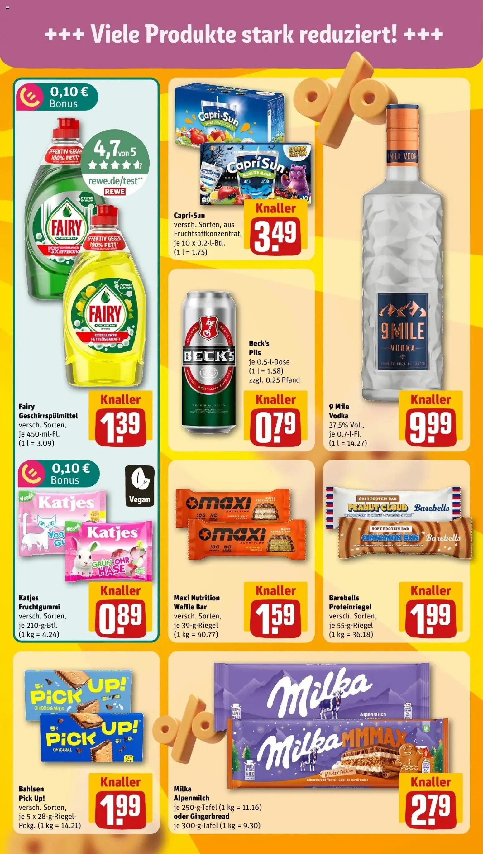 Vorschau von dem Prospekt des Geschäftes Rewe, gültig ab dem 19.10.2026