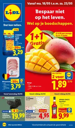 Voorbeeld van Lidl Folder week 21 van winkel Lidl geldig vanaf 18/05/2026