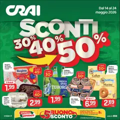 Anteprima dell'opuscolo CRAI volantino dal negozio CRAI valido da 14/05/2026