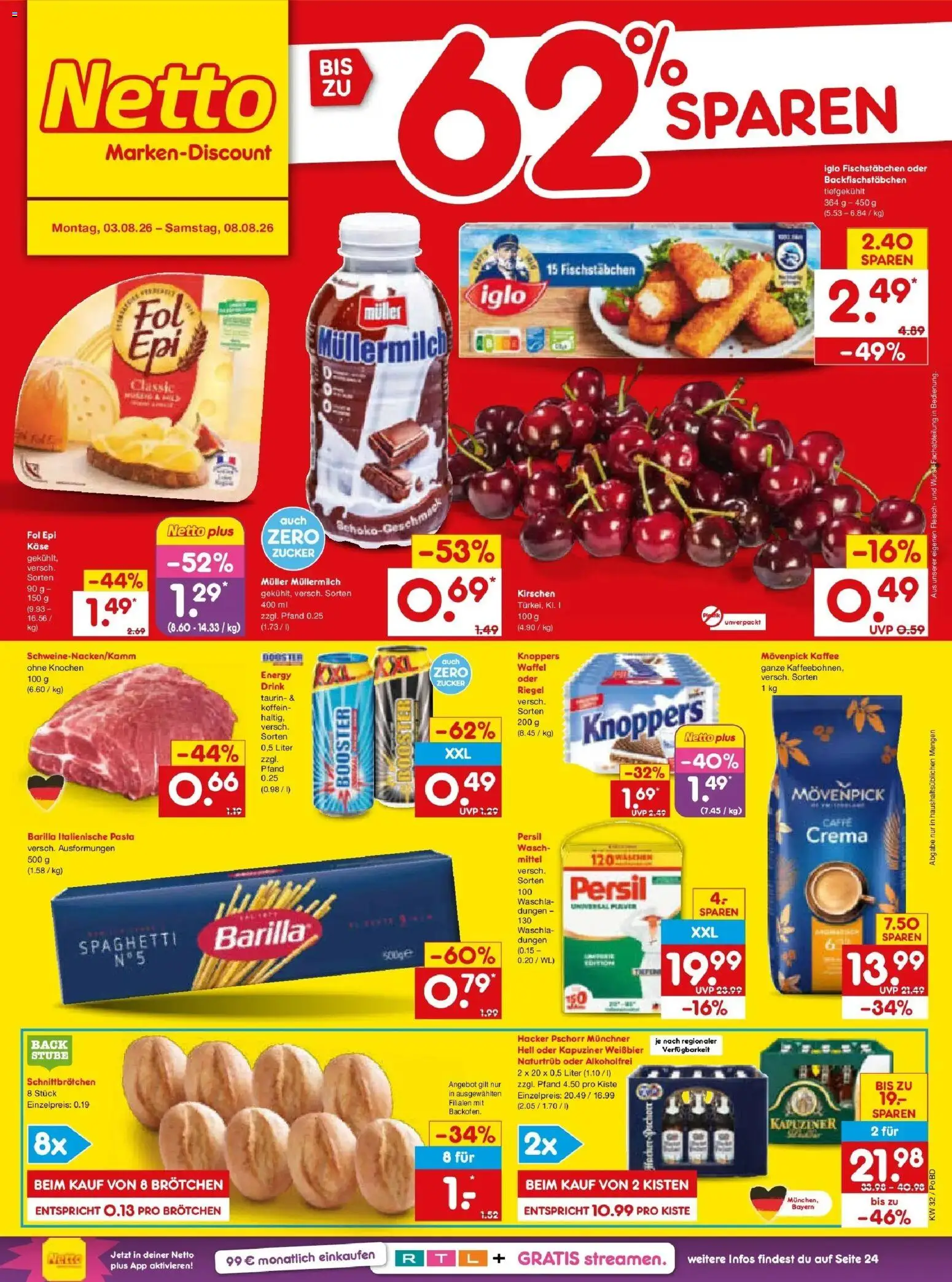 Vorschau von dem Prospekt des Geschäftes Netto Marken-Discount, gültig ab dem 03.08.2026