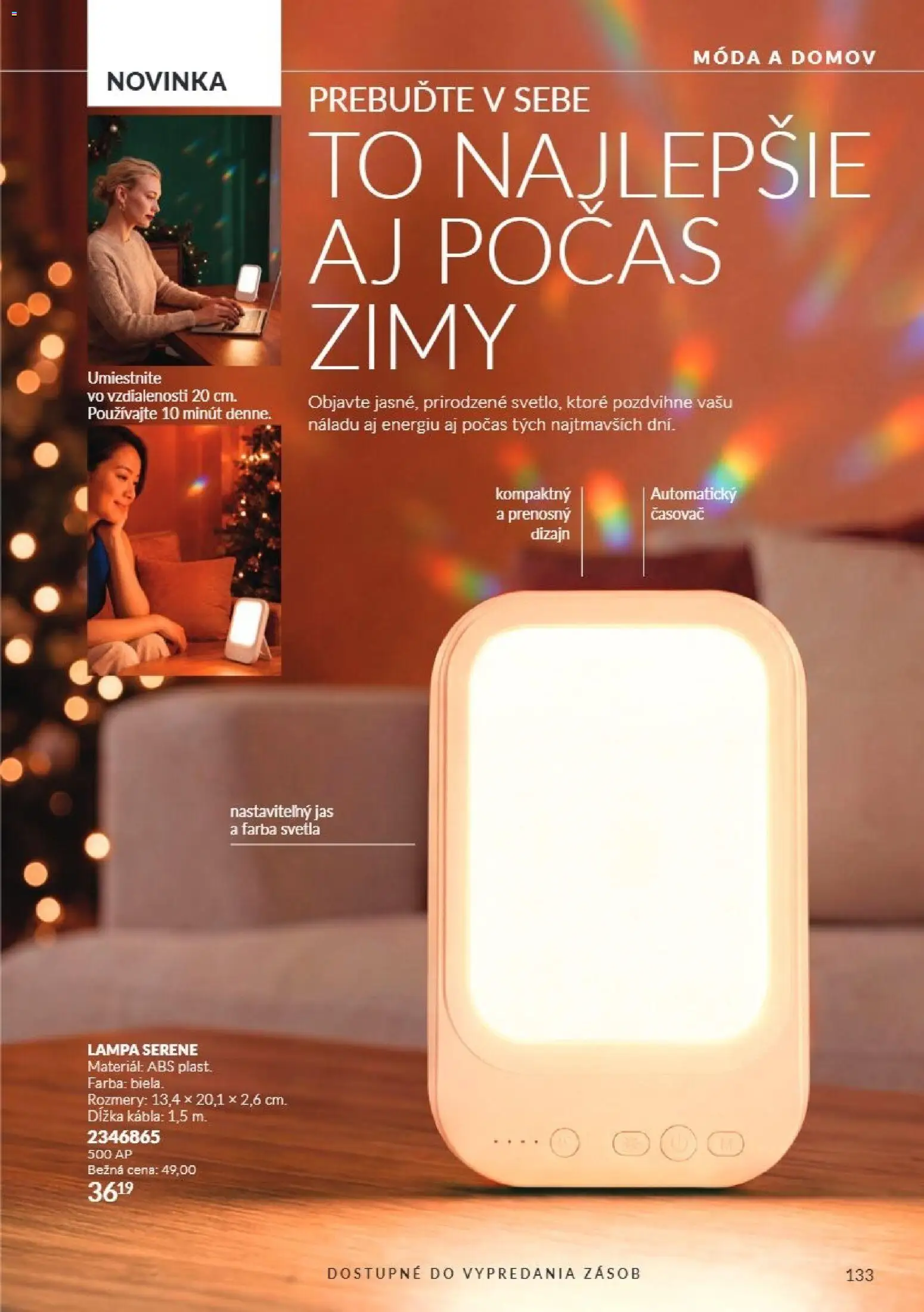 Náhľad Avon letáku platného od 01.10.2026 - Lampa, Svetlá